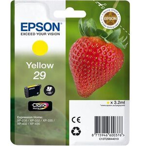 Tusz EPSON T2984 Żółty 3.2 ml C13T29844010