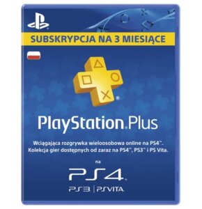 Kod aktywacyjny SONY PlayStation Plus 3 miesiące