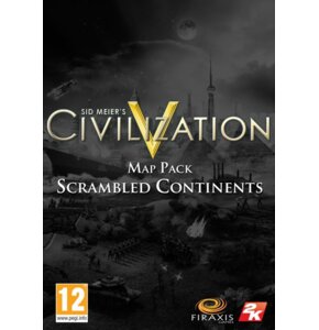Kod aktywacyjny Gra PC Sid Meier's Civilization V Scrambled Continents