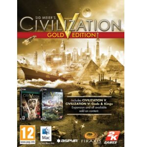 Kod aktywacyjny Gra MAC Sid Meier's Civilization V Gold Edition