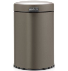 Kosz na śmieci BRABANTIA NewIcon 116223 3L Platynowy