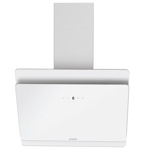 Okap CANDY CVMA60B Białe szkło 611m3/h 62dB klasa A