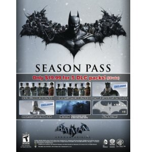 Kod aktywacyjny Gra PC Batman Arkham Origins Season Pass