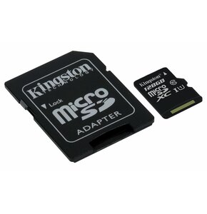 Karta pamięci KINGSTON Canvas Select microSDXC 128GB + SD adapter