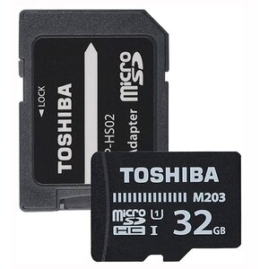 Karta pamięci TOSHIBA Micro SDHC 32GBTHN-M203K0320EA