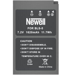 Akumulator NEWELL 1620 mAh do Olympus BLS-5