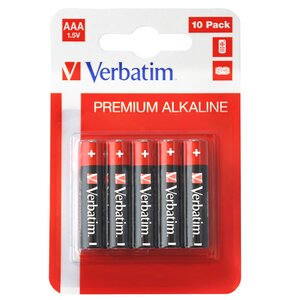 Baterie AAA LR03 VERBATIM Premium Alkaline (10 szt.)