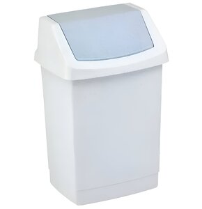 Kosz na śmieci CURVER Click-It 15L Jasnoszary