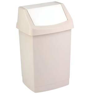 Kosz na śmieci CURVER Click It 15L Beżowy