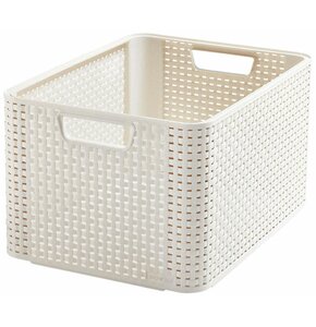 Koszyk CURVER Style Box L V2 - OWH885 Kremowy