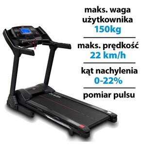 Bieżnia elektryczna HERTZ FITNESS Speed Pro