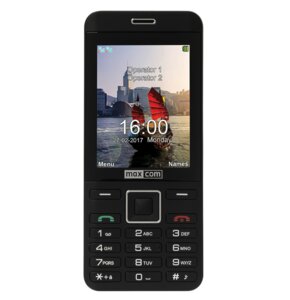 Telefon MAXCOM Classic MM236 Czarno-srebrny