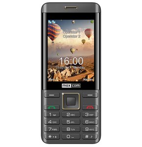 Telefon MAXCOM Classic MM236 Czarno-złoty