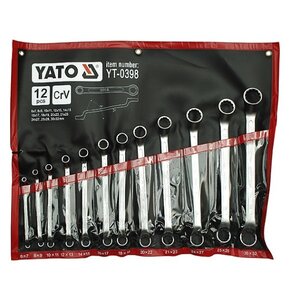 Zestaw kluczy YATO YT-0398 6 - 32 mm (12 elementów)
