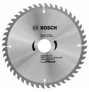 Tarcza do cięcia BOSCH Eco for Wood 2608644377 190 mm
