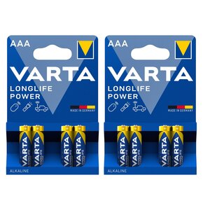 Baterie AAA LR3 VARTA Longlife Power (8 szt.)