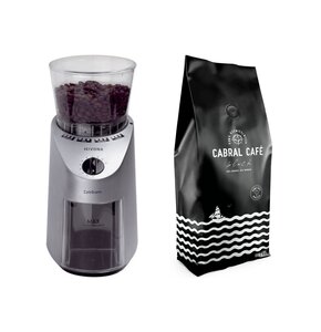 Młynek do kawy NIVONA CafeGrano Nicg 130 + Kawa ziarnista CABRAL CAFE Black 1 kg (Rzemieślnicza)