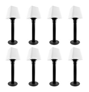 Lampa ogrodowa GOLDLUX Giza 312273 Czarny 8 szt.