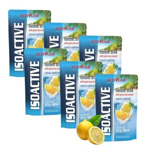 Izotonik ACTIVLAB Isoactive Cytryna (6 x 31.5 g)
