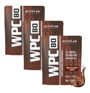 Odżywka białkowa ACTIVLAB WPC 80 Standard Czekolada mleczna (3 x 30 g)