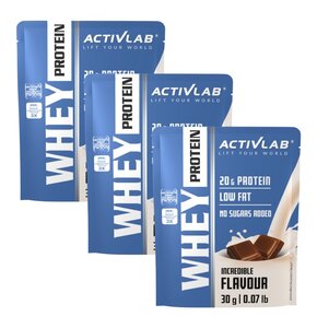 Odżywka białkowa ACTIVLAB Whey Protein WPC 85 Czekoladowy (3 x 30 g)