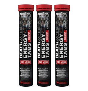 Przedtreningówka ACTIVLAB Black Wolf Energy Tabs (60 tabletek)