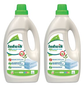 Płyn do prania LUDWIK EKOlogiczny 2 x 1000 ml
