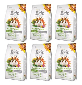 Karma dla gryzoni BRIT Rabbit Adult Complete 6 x 3 kg