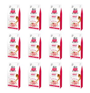 Karma dla kota BRIT CARE Grain-Free Adult Indyk i Kurczak 12 x 2 kg