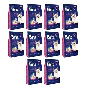 Karma dla kota BRIT Premium By Nature Kurczak 10 x 300 g