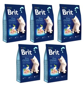 Karma dla kota BRIT Premium By Nature Junior Kurczak 5 x 300 g