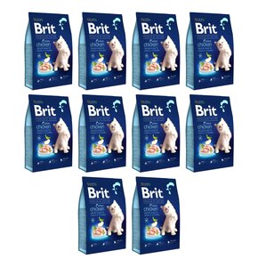 Karma dla kota BRIT Premium By Nature Junior Kurczak 10 x 300 g