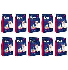 Karma dla kota BRIT Premium By Nature Sterilized Kurczak 10 x 300 g