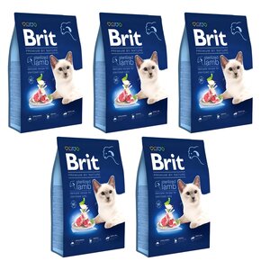 Karma dla kota BRIT Premium By Nature Sterilized Jagnięcina 5 x 300 g