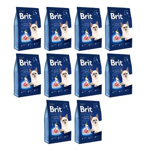 Karma dla kota BRIT Premium By Nature Sterilized Jagnięcina 10 x 300 g