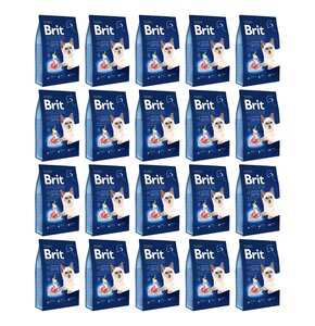 Karma dla kota BRIT Premium By Nature Sterilized Jagnięcina 20 x 300 g