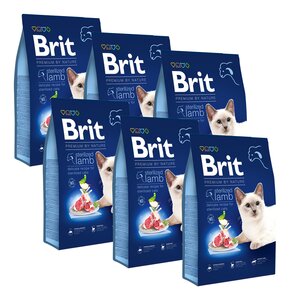 Karma dla kota BRIT Premium by Nature Sterilized Jagnięcina 6 x 800 g