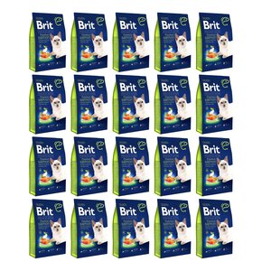 Karma dla kota BRIT Premium By Nature Sterilized Łosoś 20 x 300 g