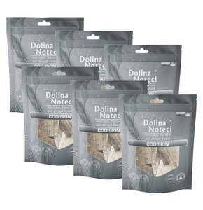 Przysmak dla psa DOLINA NOTECI Natural Treats Skóra dorsza 6 x 40 g