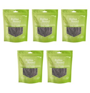 Przysmak dla psa DOLINA NOTECI Natural Treats Wątroba Cielęca 5 x 150 g