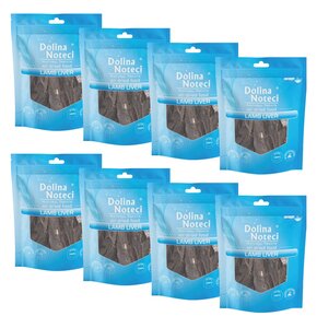 Przysmak dla psa DOLINA NOTECI Natural Treats Wątroba jagnięca 8 x 150 g