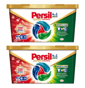 Kapsułki do prania PERSIL Discs Expert 4 in 1 Stain - 22 szt.