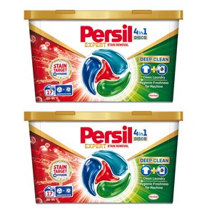 Kapsułki do prania PERSIL Discs Expert 4 in 1 Stain - 34 szt.