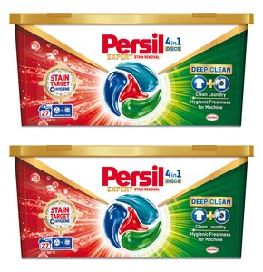 Kapsułki do prania PERSIL Discs Expert 4 in 1 Stain - 54 szt.