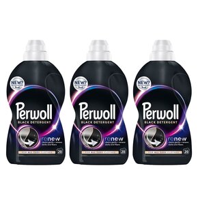 Płyn do prania PERWOLL Renew Black 3 x 1000 ml