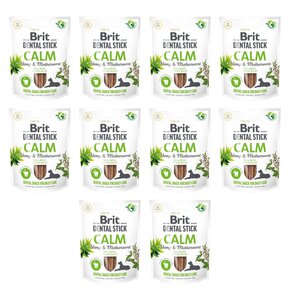 Przysmak dla psa BRIT Dental Stick Calm Hemp & Materwort 10 x 251 g