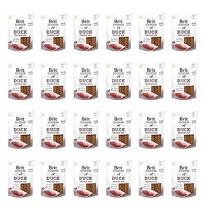 Przysmak dla psa BRIT Jerky Duck Protein Bar 24 x 80 g