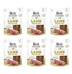 Przysmak dla psa BRIT Jerky Lamb Protein Bar 6 x 80 g