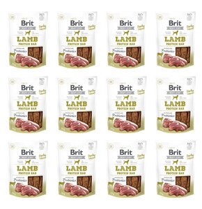 Przysmak dla psa BRIT Jerky Lamb Protein Bar 12 x 80 g