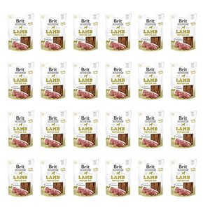 Przysmak dla psa BRIT Jerky Lamb Protein Bar 24 x 80 g